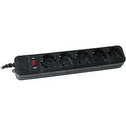 Фільтр-подовжувач мережевий Maxxter 1.8м 5 розеток black (SPM5-G-6B)