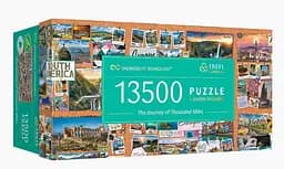 Пазли Безмежна колекція: "Подорож на тисячу миль" 13500 елементів 81025 Trefl, в коробці (5900511810257)