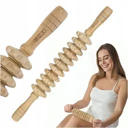 Массажер для тела 4FIZJO ручной, деревянный 4FJ0645 (P-5905973400244)