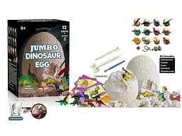 Розкопки 9052 E "Динозаври", 12 фігурок, інструменти, 12 карток, в коробці (6946615911499)