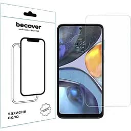 Захисне скло BeCover для Motorola Moto E32s 3D Crystal Clear Glass (709734)