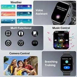 Годинник Oukitel V7 Black - мініатюра 6