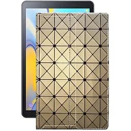 Чехол StatusCASE из экокожи для планшета Samsung Galaxy Tab A 10.5 (T595) Золотой ромб