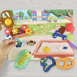 Набір для творчості Hasbro з масою для ліплення Hasbro Play-Doh Шкільні пригоди (F9140) - мініатюра 9