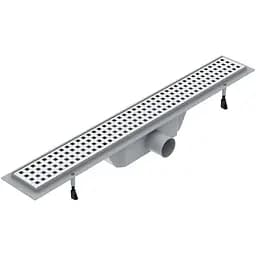 Душовий канал Imprese i-Flow 700 мм із решіткою квадрат нержавіюча сталь d44700Q