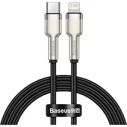 Кабель Baseus Cafule Metal Type-C to Lightning PD 20W (1m) black (CATLJK-A01)