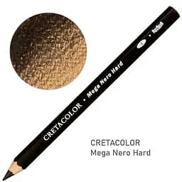 Карандаш для рисунка Cretacolor MEGA Неро жесткий