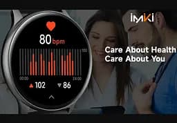 Смарт-годинник Smart Watch iMiki KW-66 Pro IP67 AMOLED Black - мініатюра 7