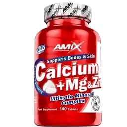 Вітаміни Amix Ca + Mg + Zn 100 таблеток