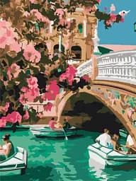 Картина по номерам на подрамнике Brushme Весенняя Венеция