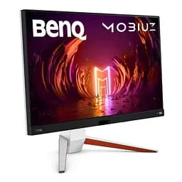 Монітор TFT 27" BenQ EX2710U, 4K UHD, IPS, 144Hz, 1 мс, 2хHDMI, DP, USB-hub, HAS, колонки, білий (9H.LKTLA.TBE) - мініатюра 7