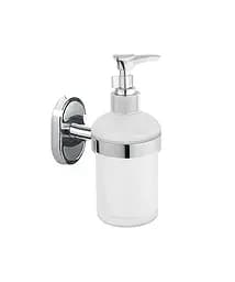 Дозатор для рідкого мила настінний скло Frap F1927 1/40, Хром