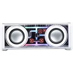 Портативна колонка Smart X V8W V8 BT/TF/USB/TWS 10 Вт, біла