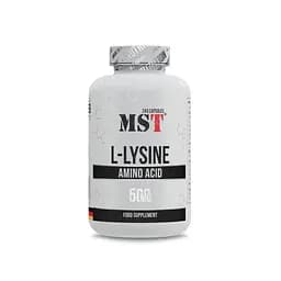 Лізин MST Nutrition L-Lysine, 240 капсул для підтримки імунної системи