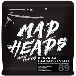 Кава в зернах Madheads Kenya Eaagads Estate AA Coffee Roasters свіжообсмажена 250 г
