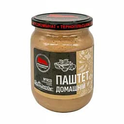 Паштет мясной Тернопольский мясокомбинат Домашний стеклобанк 500 г