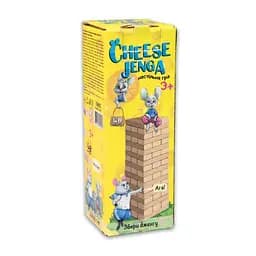 Настільна гра "Cheese Jenga" Strateg 30718, 48 брусків, українською мовою - мініатюра 2