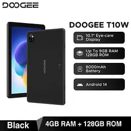 Планшет Doogee T10W 4/128Gb 4G LTE (чорний) - мініатюра 7