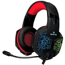Гарнітура REAL-EL GDX-7750 Black/Red (EL124100048)