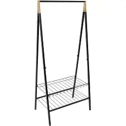 Вешалка для одежды Casa Si Garment Rack Bamboo Black (CS92308W04)
