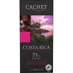  Шоколад чорний Cachet Costa Rica 71% какао 100 г