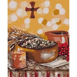 Картина по номерам Brushme Рождественская кутья © Карина Зимина 40x50 см