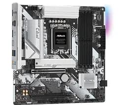 ASRock B760M PRO RS (1700/B760, 4*DDR5, 2xPCIex16, 4xSATAІІІ, 3xM.2, 2.5GLan, 7.1ch, mATX) - мініатюра 3