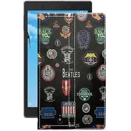 Чехол StatusCASE из экокожи для планшета Lenovo Tab 4 7 TB-7304 Битлз