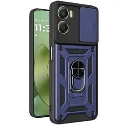 Чохол Ummi Camshield Serge Ring для Motorola Moto G05 / E15 Синій / Navy - мініатюра 2