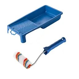 Валик "Елітаколор" 100х15 мм з ручкою та ванночка Polax (770-182)