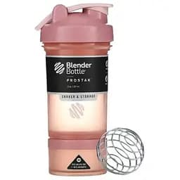 Шейкер спортивний BlenderBottle ProStak 22oz/650 мл з 2-ма контейнерами Rose_Pink (PS 22oz Rose_Pink)