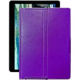 Чехол StatusCASE из экокожи для планшета MIXzo ME1030 4G Фиолетовый