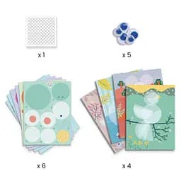 Набір для створення колажу Djeco Знову і знову (DJ09056)