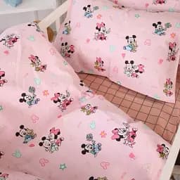 Підковдра MirSon Бязь Kids Time 20-0042 Pink Mikey Mouse 160х220 см (2200009640599) - мініатюра 6