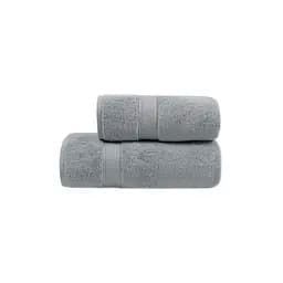 Рушник махровий Lotus Home - Grand soft twist grey сірий 50x90 - мініатюра 6