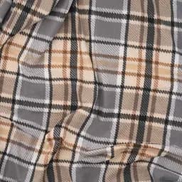 Плед Ardesto Fleece 100% поліестер клітинка сірий 130 x 160 см (ART0721PB) - мініатюра 5