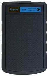 Зовнішній жорсткий диск Transcend 1TB StoreJet 25H3B (TS1TSJ25H3B) - мініатюра 4