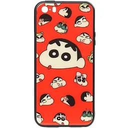 Чохол-накладка Toto Cartoon Print Glass Case Apple iPhone SE/5s/5 A monkey