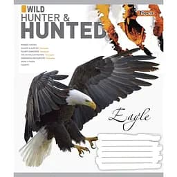 Набір зошитів загальних 1 Вересня Hunted A5 в лінію 48 листів