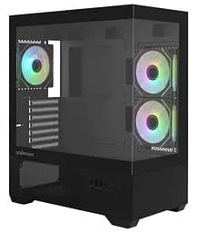 Корпус Zalman Chronix V2 Tempered Glass без БЖ Black (CHRONIXV2BLACK)