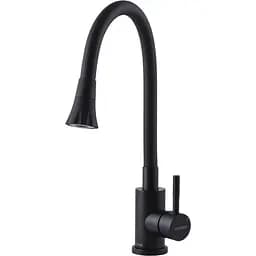 Смеситель для кухни Globus Lux Alpen SBT1-203SA-BB-B01 черный (25988)