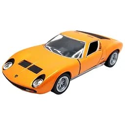 Колекційна машинка Lamborghini Miura P400 SV KT5390W (Orange) масштаб 1:42 Kinsmart