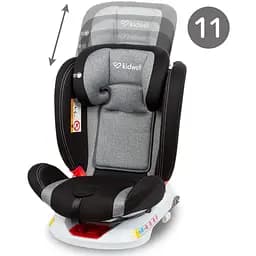 Автокрісло Kidwell Orbit Isofix 0-36 кг Black - мініатюра 5