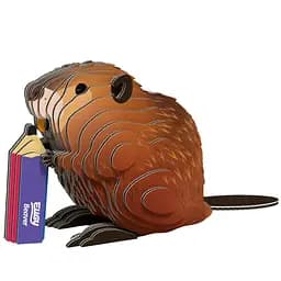 Сборная 3Д модель Eugy Зоопарк: Бобер 127 деталей (XEG-127)