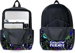 Рюкзак дитячий з принтом Райдужні друзі Rainbow Friends - мініатюра 2