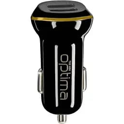 Самое дешевое автомобильное зарядное Optima Voyager OP-CC02 2 USB 2.4A