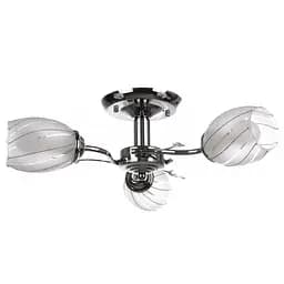 Люстра потолочная Brille классическая E14 40W CH (LK-222C/3)