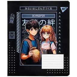 Тетрадь Yes История Anime для записей А5, 48 листов темно-синий (767469)