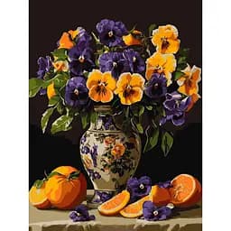 Картина за номерами "Витончені братки" KHO3293 30x40 см