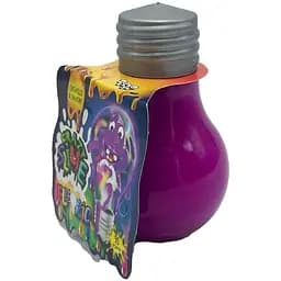 Вязкая масса лампочка Danko Toys Fluoric Crazy Slime SLM-07-01U светится в темноте фиолетовая